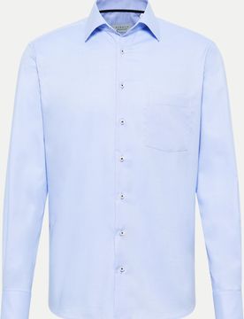 Eterna Modern- Fit Hemd Blau 39