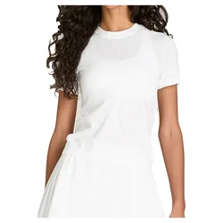 Seamless Short Sleeve T-shirt Bright White M