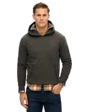 Felpa Con Cappuccio Essential Logo Vintage Black XL