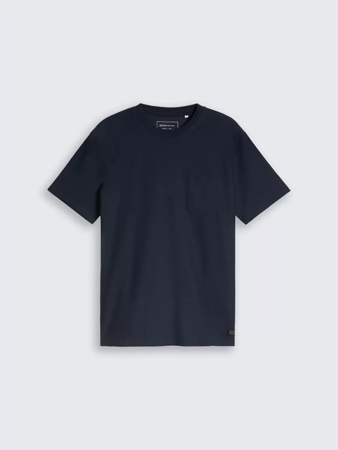 Structured t-shirt with pocket male - XXL - FashionsVida