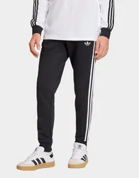Mens Pantaloni Da Tuta 3 Stripes - Nero, nero nero Uomo taglia XL
