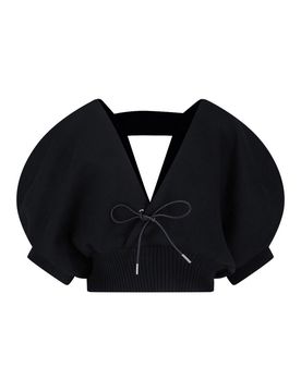 Sacai Cardigan fiocco