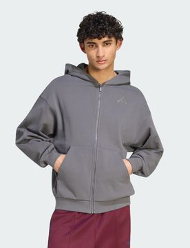 FELPA CON CAPPUCCIO KIT SMALL LOGO FULL-ZIP 3XL Grey Five
