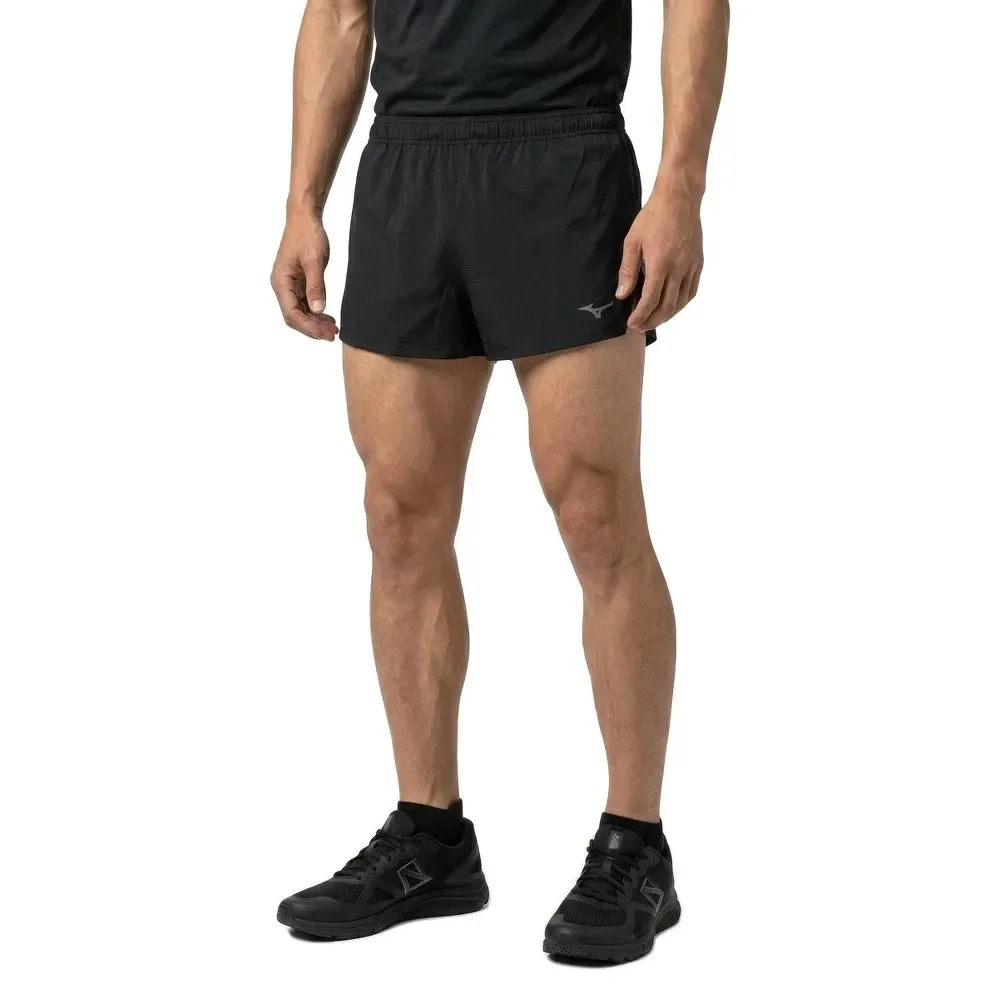 Tech Light Split 1.5in Shorts Black XL Men - Mizuno - FashionsVida