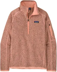 Polaire chaude zippée - W's Better Sweater 1/4 Zip Peach Sherbet - Taille L - Rose