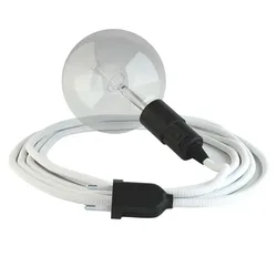 Cables Suspension Luminaire Rm01 5 M White / Black One Size