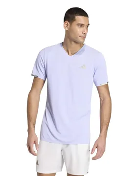 Tennis Climacool+ Freelift Pro Short Sleeve T-shirt Violet Tone L - Adidas - FashionsVida