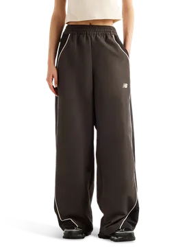 Trackside Donna - Pantaloni Nero - Taglia M - Poly Jersey M - New Balance - FashionsVida