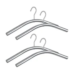 Kleiderbügel „Dry“ 4er Set Edelstahl