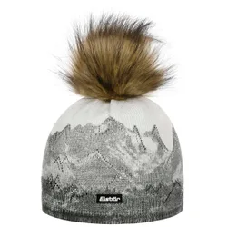 Draw Lux Crystal Mountain Beanie by - grey - Damen - Size: One Size