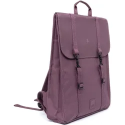 Mochila cierre doble minimalista unisex