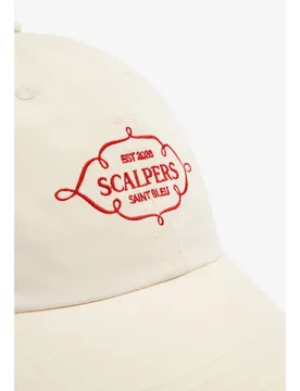 Gorra baseball de hombre ajustable con logo bordado - Scalpers - FashionsVida