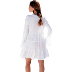 Kurze Kleider Sommerliche Tunika Mit Langen Ärmeln Lola Eu S;Eu M;Eu L;Eu Xl Female