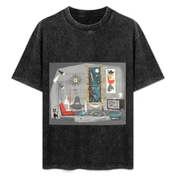 Space Pad T-Shirt Soft Anti-Shrink Cotton Tee