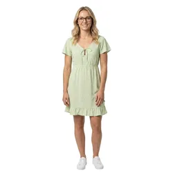 Robe Courte à Manches Courtes Fenna Match Green XL