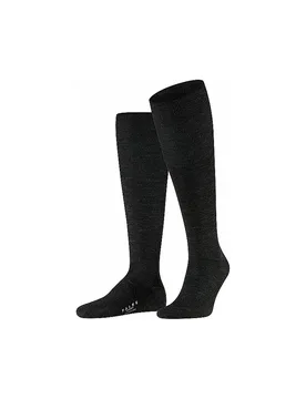 Stutzen AIRPORT anthracite melange grau 43/44 herren - Falke - FashionsVida