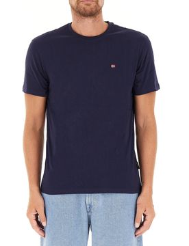 T-shirt girocollo BLU NAVY S