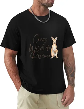 Crazy Wildlife Rescuer T-Shirt Fashion Letter Print T-Shirt - Aliexpress - FashionsVida
