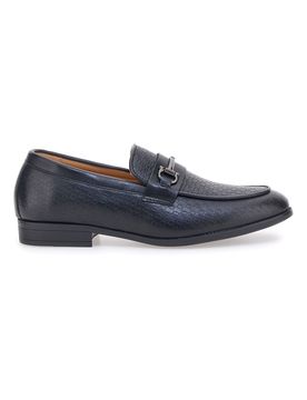 Mocassini neri con morsetto 2Y08513 44