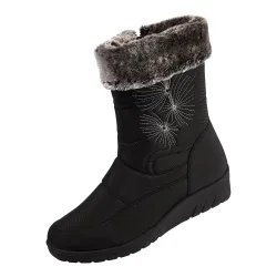 Winterstiefel "Schneeflocke" 36 schwarz