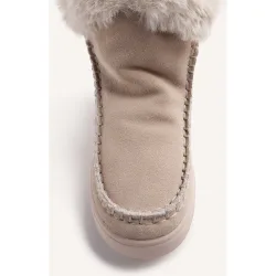 Botas de mujer estilo australianas en serraje con forro de pelo