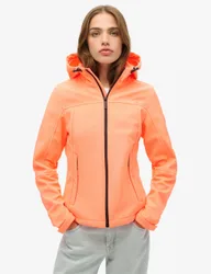 Waterproof Hooded Jacket Coral female