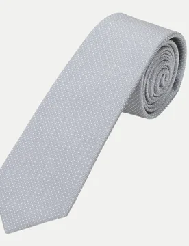 Krawatte Picote 6 cm Grau - Prince Bowtie - FashionsVida