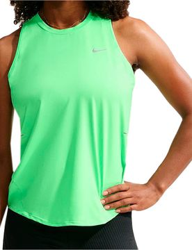 Dri-fit swift camiseta técnica tirantes mujer Verde (XL)