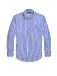 Camisa Custom Fit azul XXL