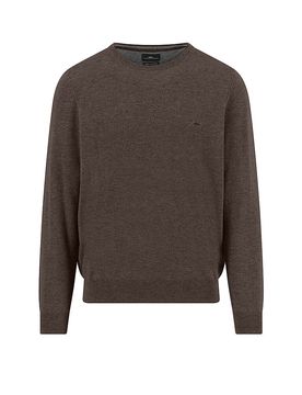 Fynch-Hatton Jersey marrón 4XL