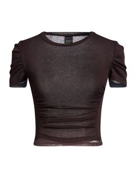 T-shirts Damen Dunkelbraun XL,XXS Damen
