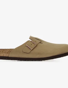 Boston Leather Tabacco Brown gris 45 - Birkenstock - FashionsVida