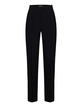 Pantalone a sigaretta in lana vergine stretch