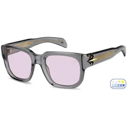 Lunettes De Soleil Photochromiques Db-7146-s-kb7 53/21/140 Grey Purple/CAT1-3
