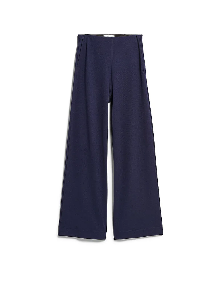 Marlenehose bleu marine L - Armedangels - FashionsVida