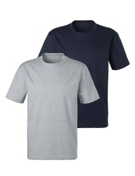 BENCH Camiseta navy / gris