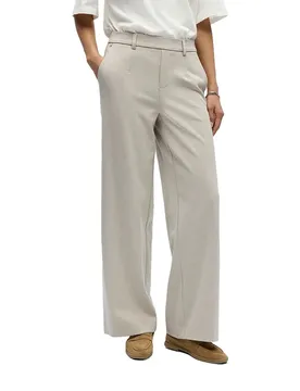 Pantaloni Chino Lisa Humus / Melange 38