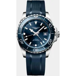 Reloj de hombre Hydroconquest L3.790.4.96.9 automático de caucho