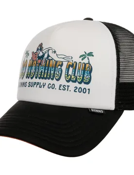 Do Nothing Club DNC Trucker Cap by - black-white - Herren - Size: One Size - Djinns - FashionsVida
