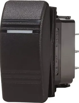 Contura Switch Dpdt On/off/mom On Black / Grey One Size unisex - Blue Sea Systems - FashionsVida