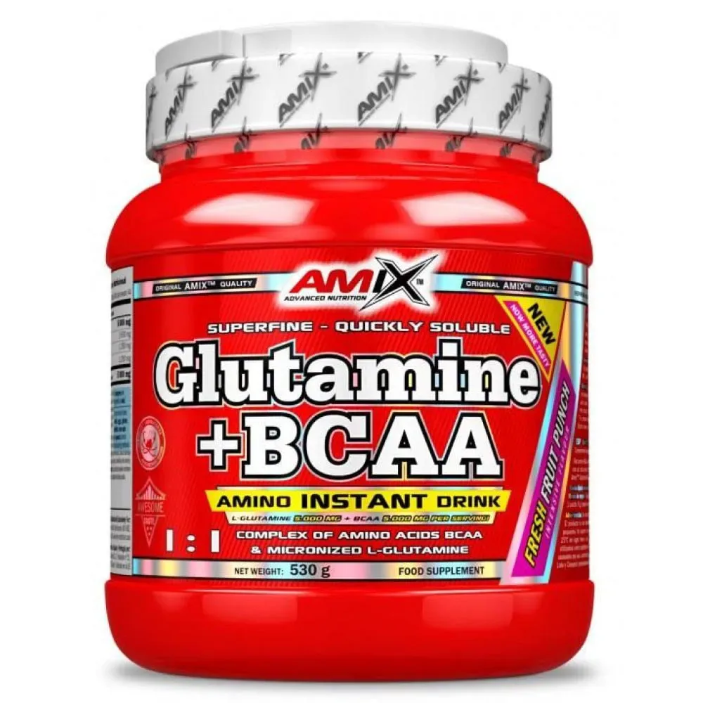 Glutammina Bcaa In Polvere Frutta 500g Uncolor - Amix - FashionsVida