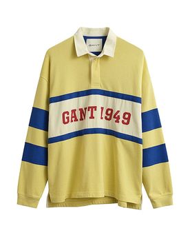 GANT Rugby Shirt gelb XXL herren
