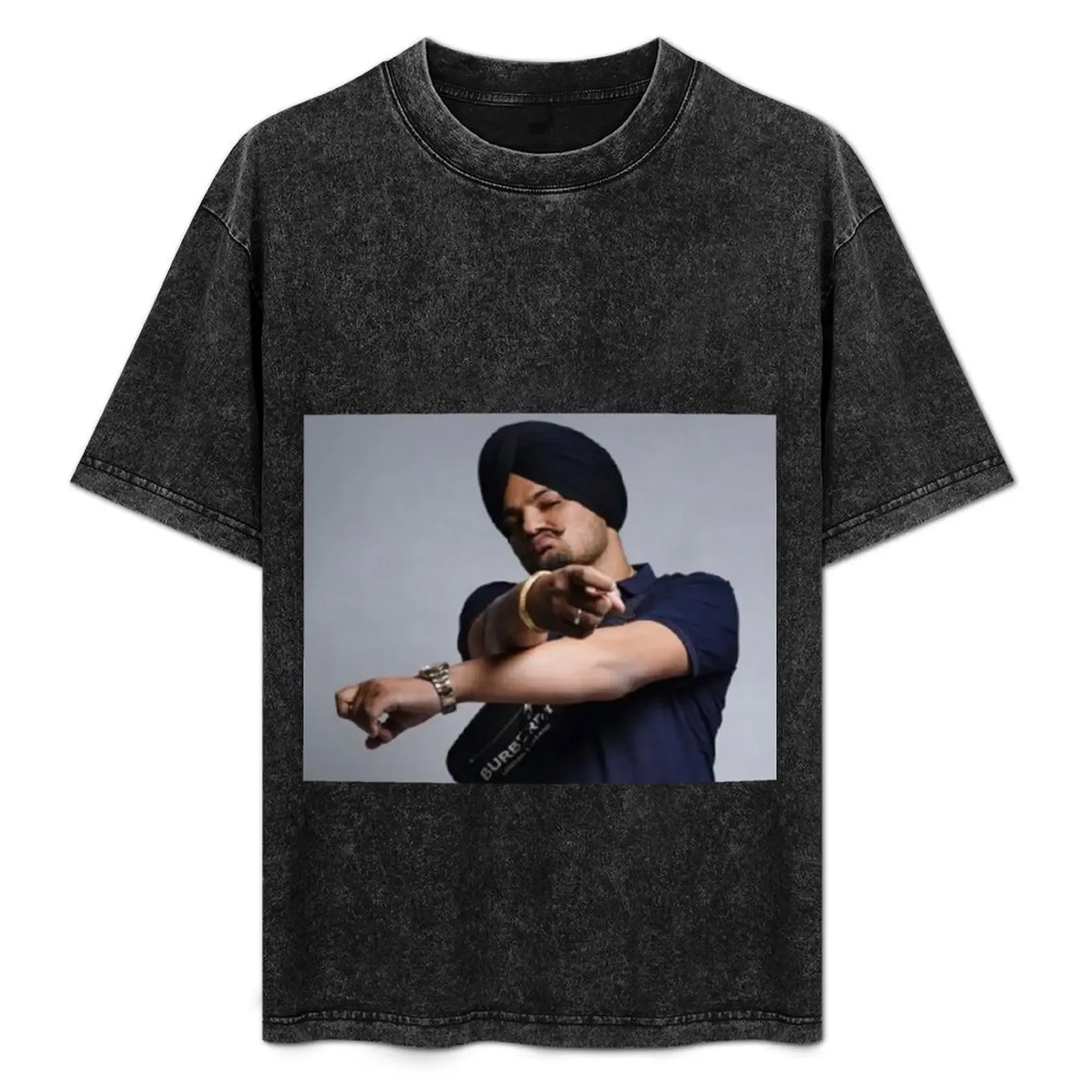 Sidhu Moosewala T-Shirt Work Style Casual T-Shirt - Aliexpress - FashionsVida