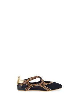 Ballerine in pelle NERO 38