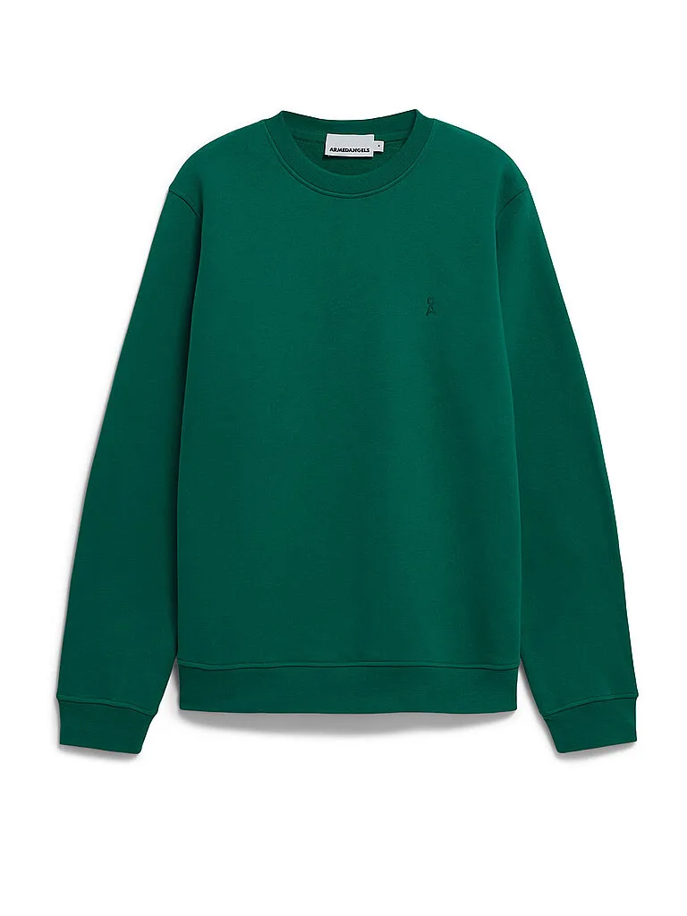 Suéter BAARO verde oscuro M - Armedangels - FashionsVida
