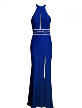 Donna Abito impero EP60273A_BLU - IMPERO - FashionsVida