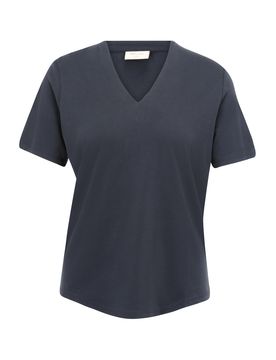 Freequent Blusa azul oscuro