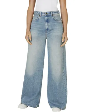 Jeans A Vita Alta Jaimy Wide Leg Denim 2S0 27
