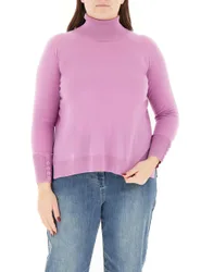 Dolcevita in lana ROSA MALVA XL