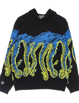 Felpa Leggera Cappuccio Uomo Draft Hoodie Black